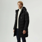 St. Moritz Technischer Daunen-Parka für Herren mit Kapuze
