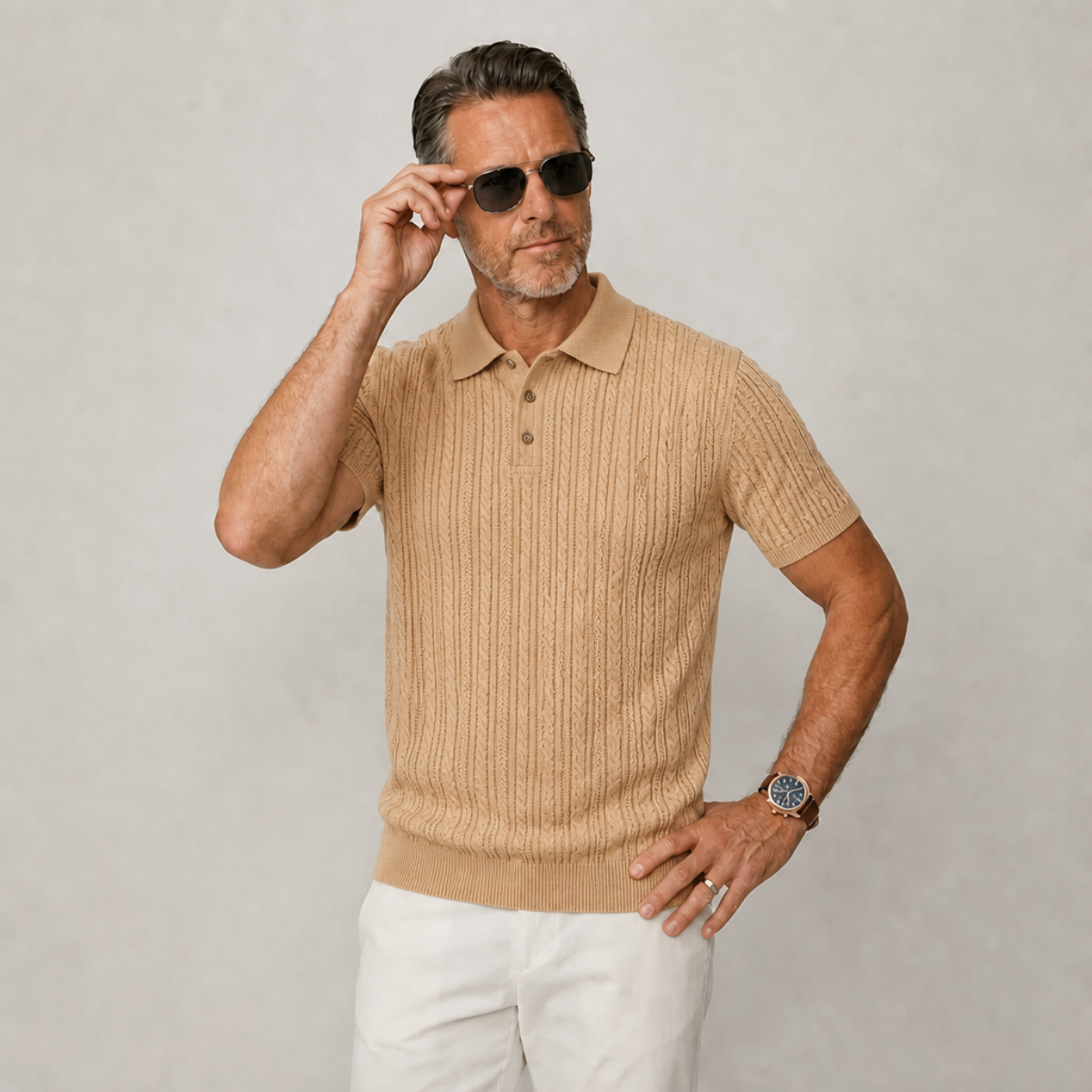 Textured Polo Shirt RL | Clearance Sale