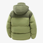 Graz Hybrid-Cord-Pufferjacke mit Kapuze