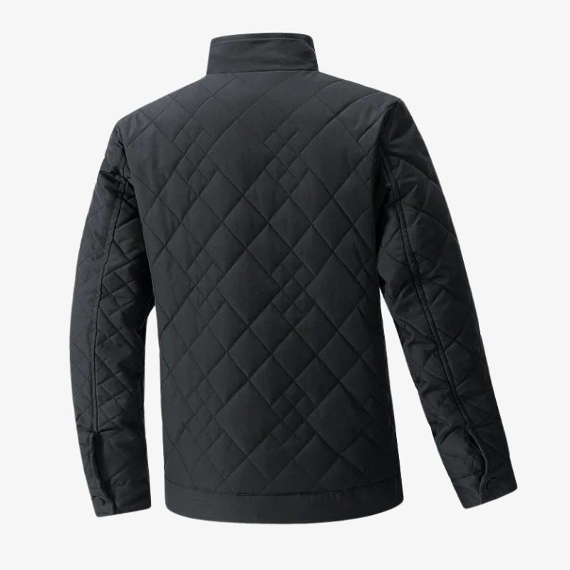 Graz Klassische Gesteppte Thermojacke mit Teddy-Fleece Futter