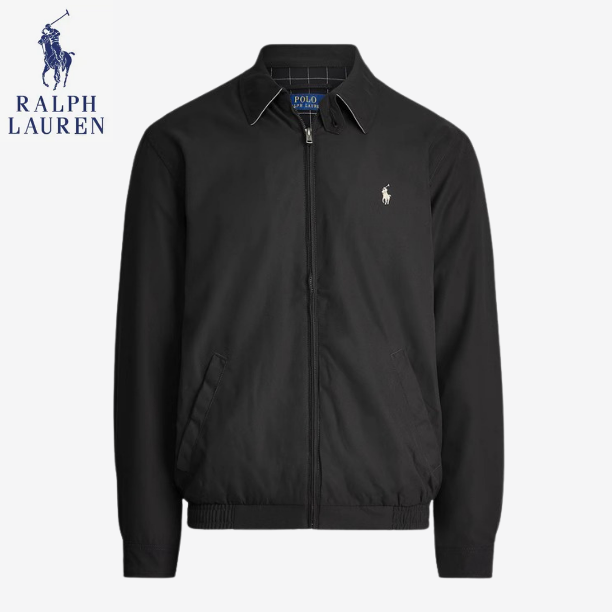 Polo RL Waterproof Bomber Jacket with Stand-Up Collar | Clearance Sale