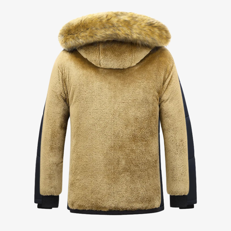 Graz Schwerer Arktis-Parka mit Thermo-Fleece-Futter