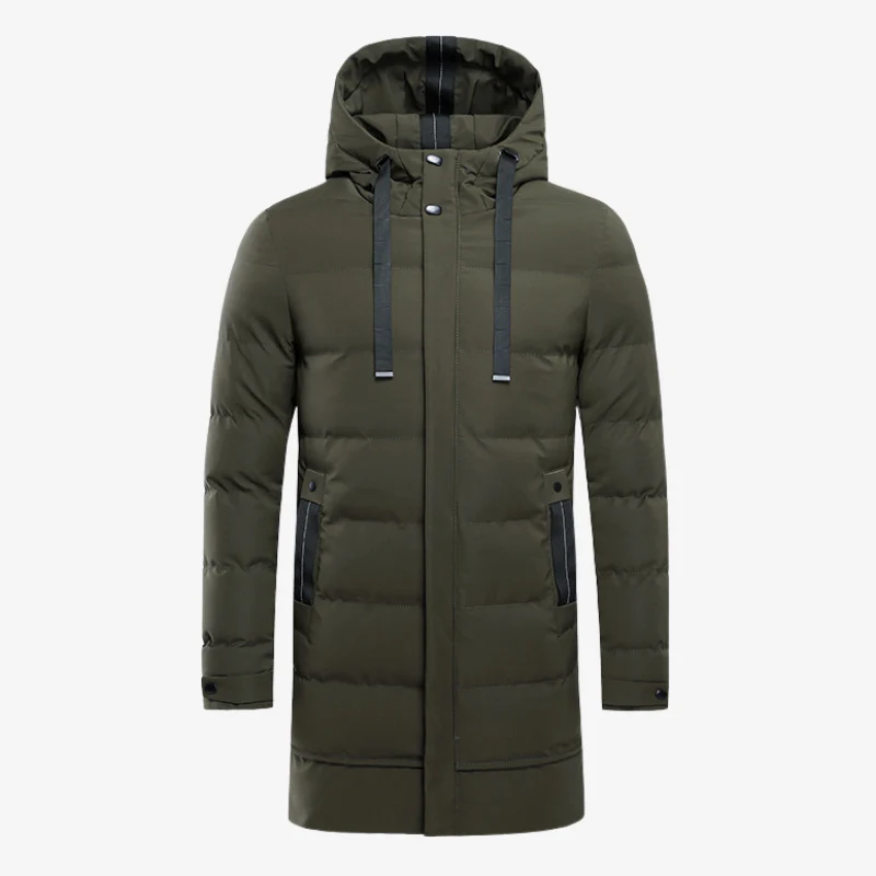 St. Moritz Technischer Daunen-Parka für Herren mit Kapuze