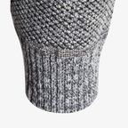 Bern Klassische Strickjacke mit V-Ausschnitt und Knöpfen