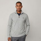Eleganter Feinstrick-Pullover Polo RL Innsbruck mit Half-Zip