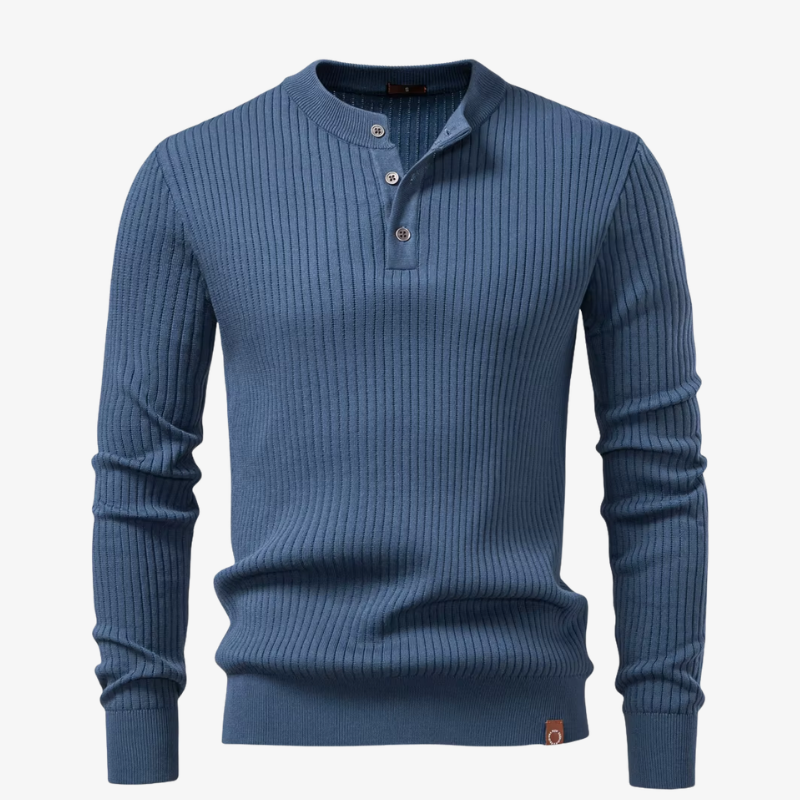 Lund Comfort-Flanell Longshirt com Stehkragen und Soft-Touch