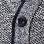 Bern Klassische Strickjacke mit V-Ausschnitt und Knöpfen
