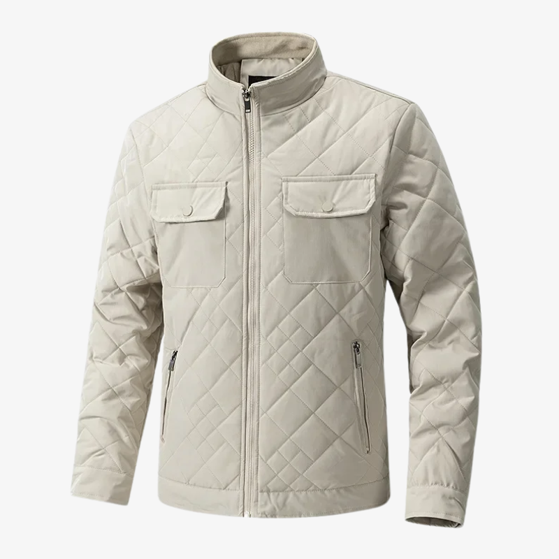 Graz Klassische Gesteppte Thermojacke mit Teddy-Fleece Futter