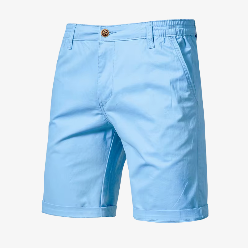 Graz Hybrid-Chino Shorts mit elastischem Bund