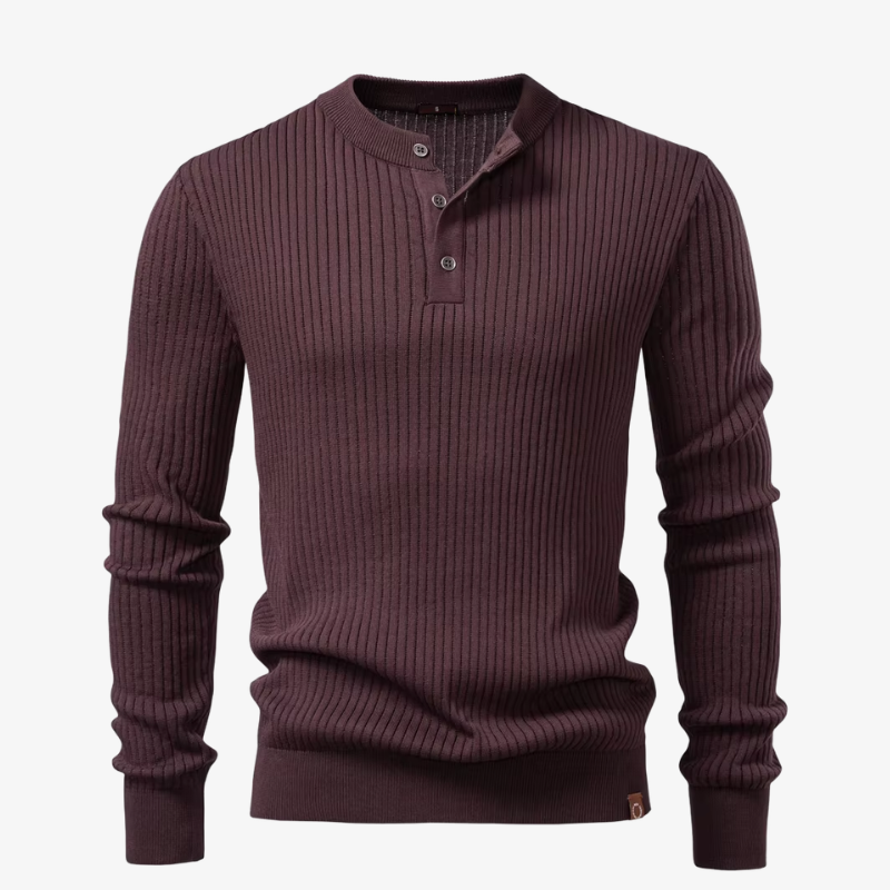 Lund Comfort-Flanell Longshirt com Stehkragen und Soft-Touch