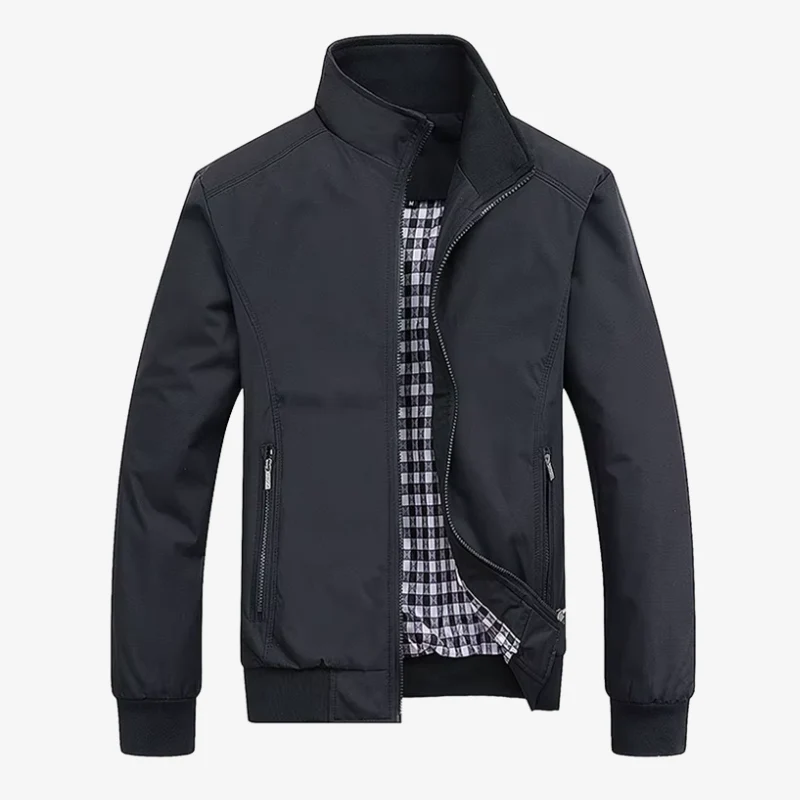 Kiel Urban-Harrington Jacke mit Gitter-Print-Futter