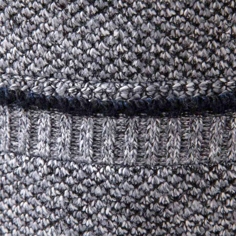 Bern Klassische Strickjacke mit V-Ausschnitt und Knöpfen