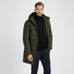St. Moritz Technischer Daunen-Parka für Herren mit Kapuze