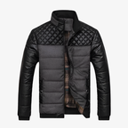 Graz Gesteppte Hybrid-Winterjacke mit Karo-Innenfutter