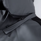 Graz Hybrid-Steppjacke mit Kapuze und Fleece-Ärmeln
