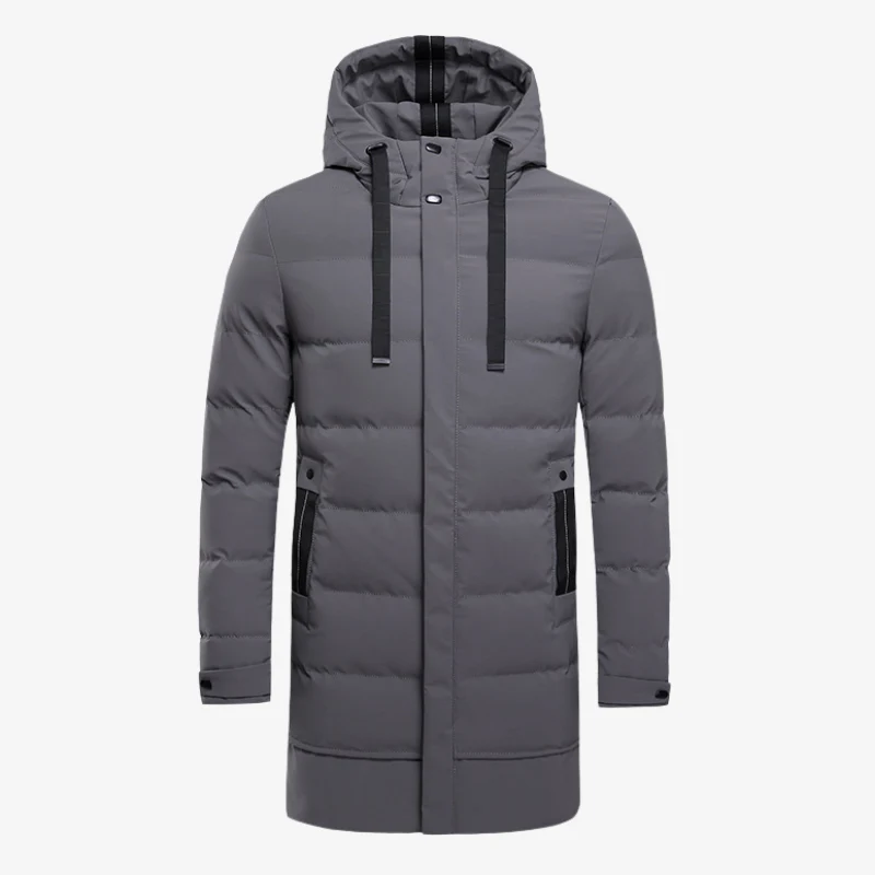 St. Moritz Technischer Daunen-Parka für Herren mit Kapuze
