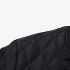Graz Hybrid-Pufferjacke mit Rautensteppung und Karo-Futter