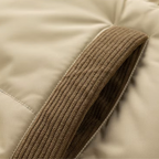 Graz Hybrid-Cord-Pufferjacke mit Kapuze