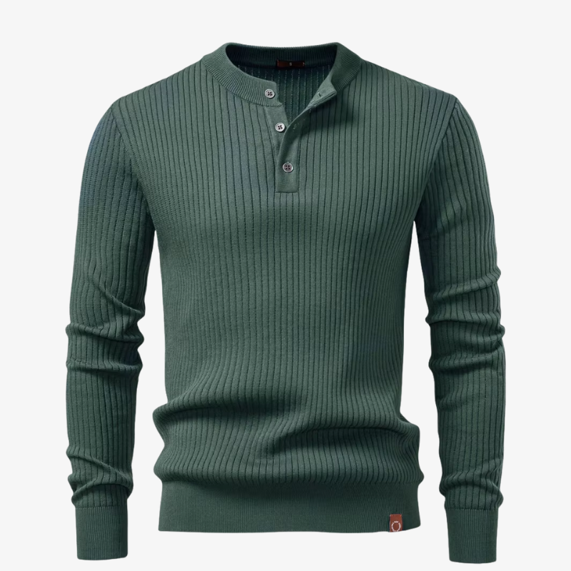Lund Comfort-Flanell Longshirt com Stehkragen und Soft-Touch