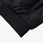 Graz Hybrid-Pufferjacke mit Rautensteppung und Karo-Futter