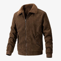 Graz Klassische Cordjacke mit Sherpa-Fleece Futter