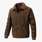 Graz Klassische Cordjacke mit Sherpa-Fleece Futter