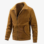 Graz Klassische Cordjacke mit Sherpa-Fleece Futter