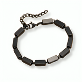 Pulseira Masculina Titan de Aço Preto