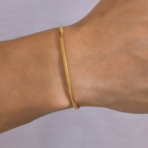 Pulseira Masculina Austin de Aço Dourado