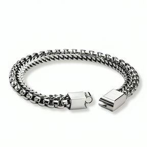 Pulseira Masculina Julius de Aço Prata