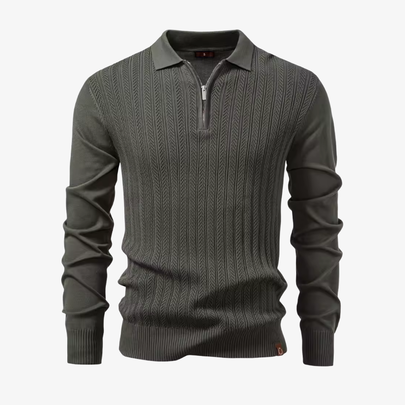 Grindelwald Hybrid-Strickjacke mit Stepp-Elementen und Stehkragen