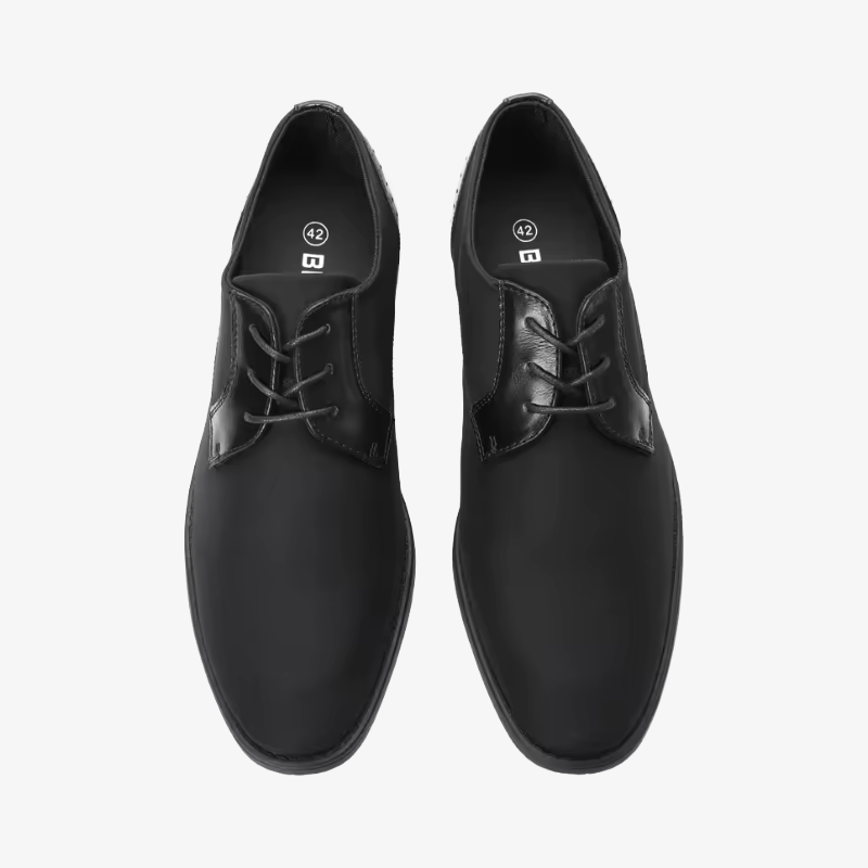 Wien Executive Plain-Toe Leather Oxfords