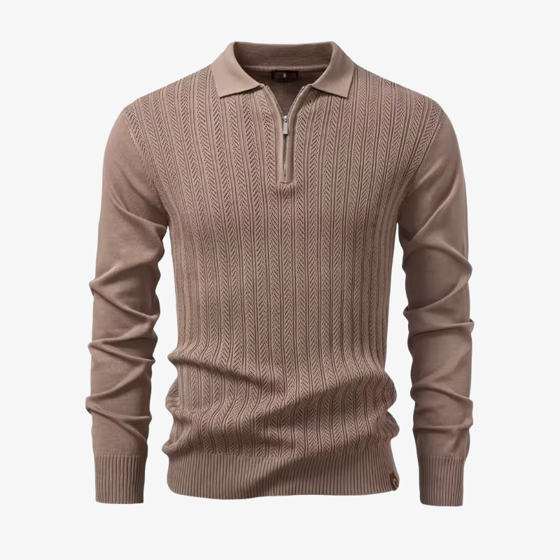 Grindelwald Hybrid-Strickjacke mit Stepp-Elementen und Stehkragen