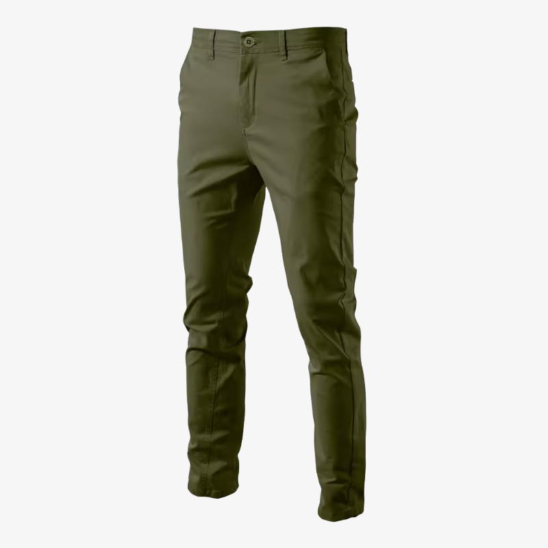 Graz Klassische Slim-Fit Chino-Hose für Herren
