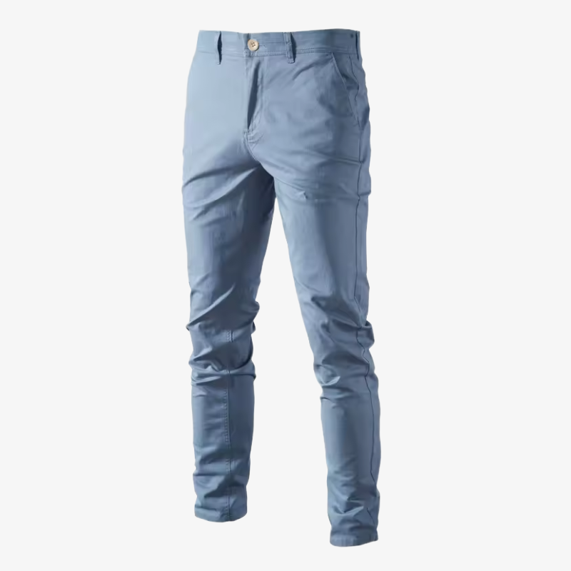 Graz Klassische Slim-Fit Chino-Hose für Herren