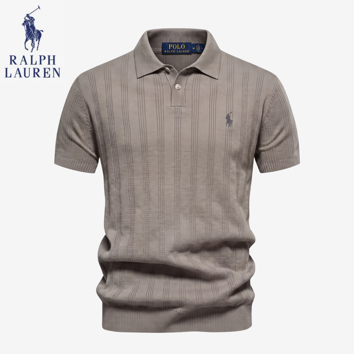 Strukturiertes Poloshirt RL | Clearance Sale